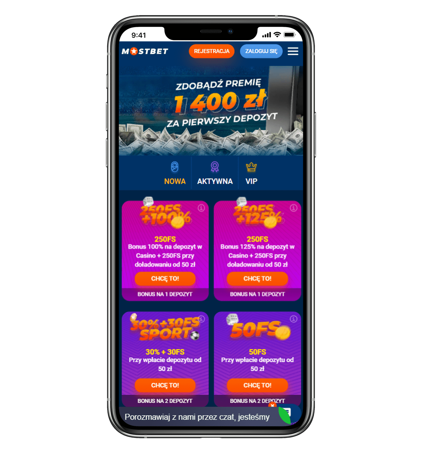 Promocje MostBet