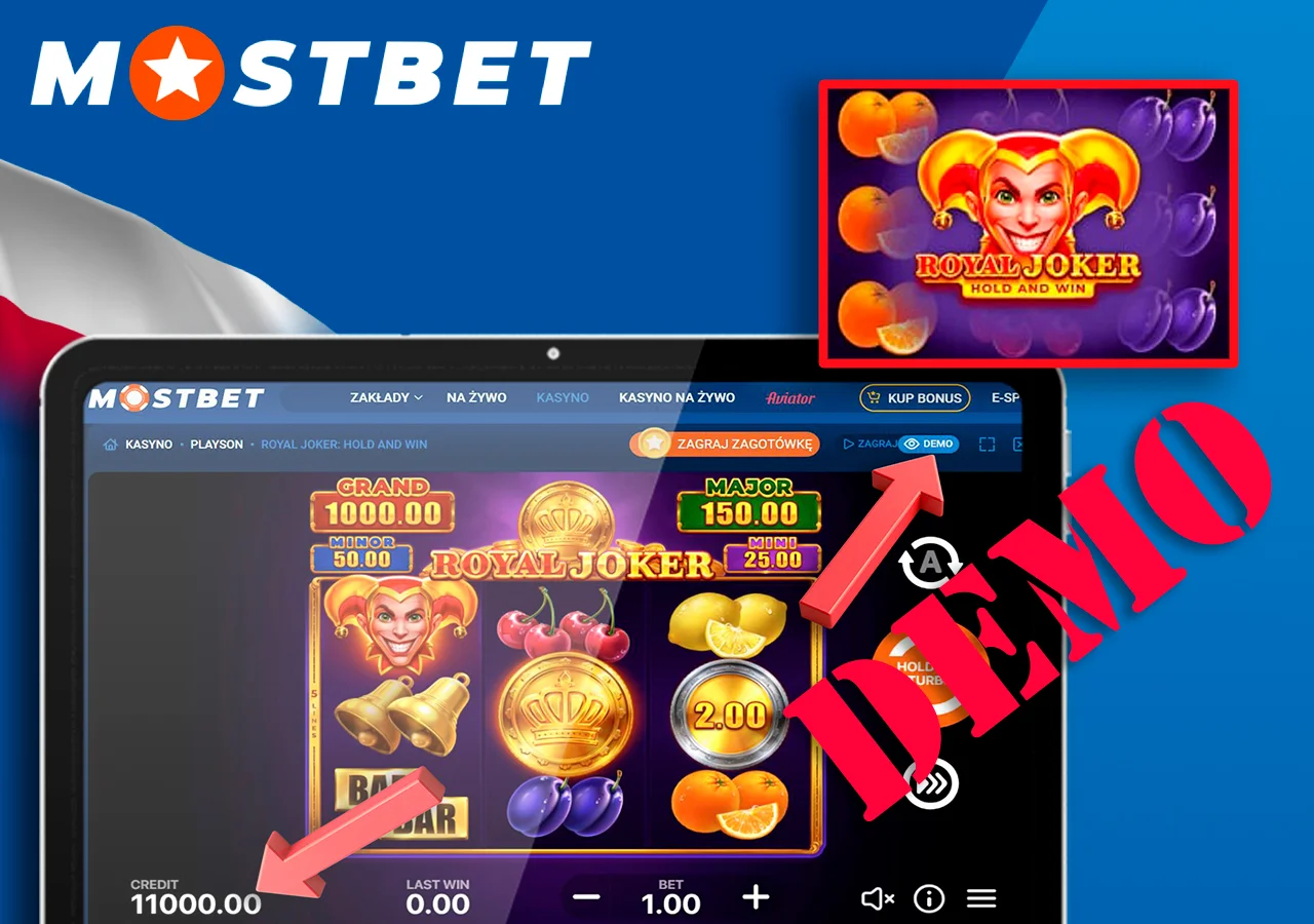Zacznij od wersji demonstracyjnej Royal Joker: Hold and Win