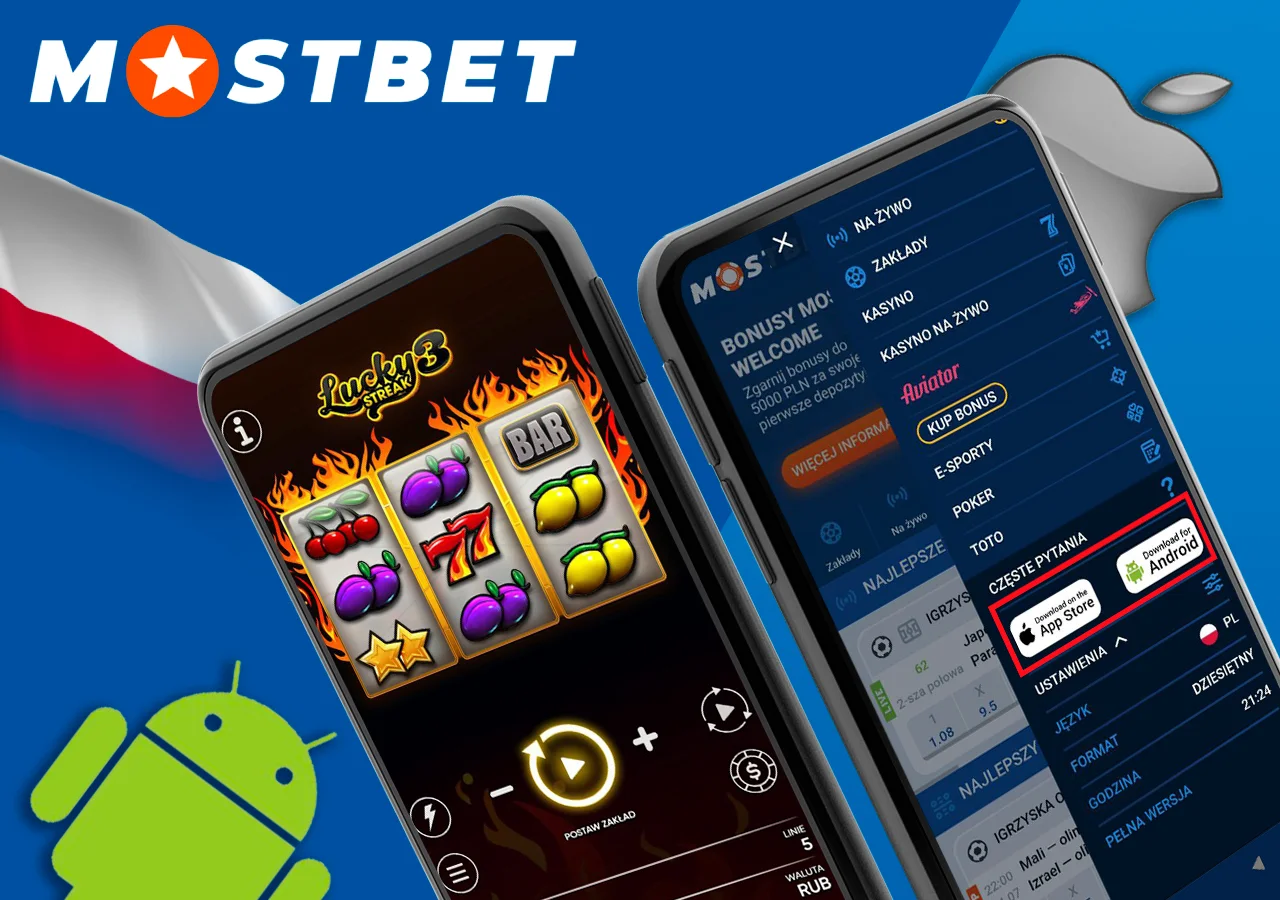 Zagraj w Lucky Streak 3 za pomocą wielofunkcyjnej aplikacji mobilnej Mostbet