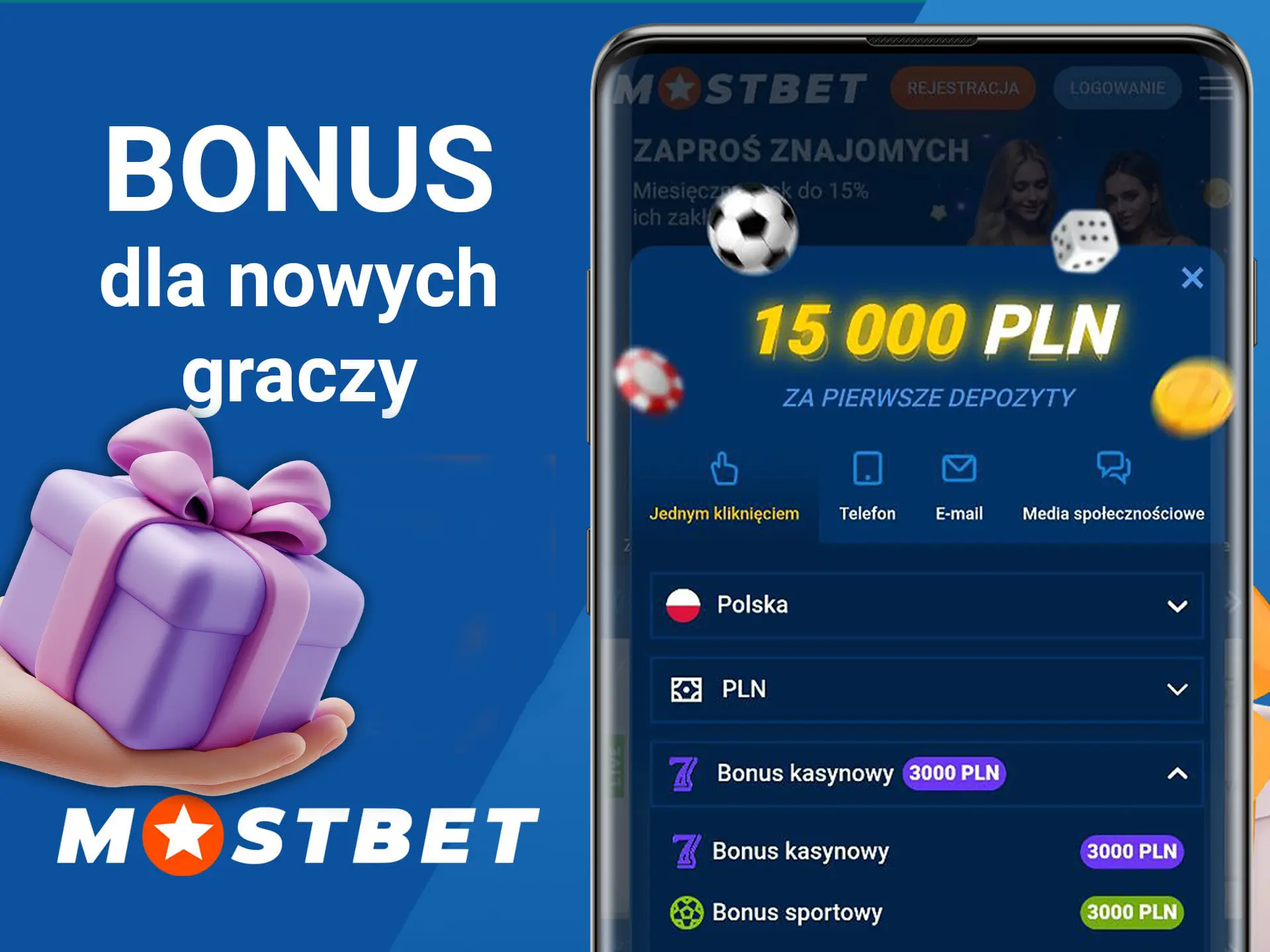 Bonus MostBet dla nowych i stalych graczy