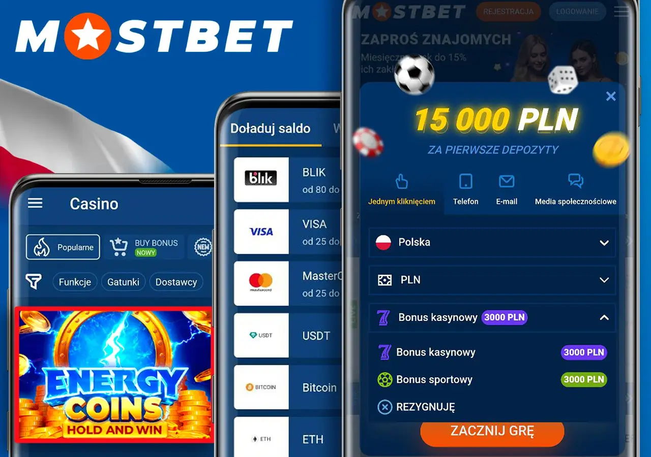 Zarejestruj się, złóż depozyt i zacznij grać w Energy Coins: Hold and Win