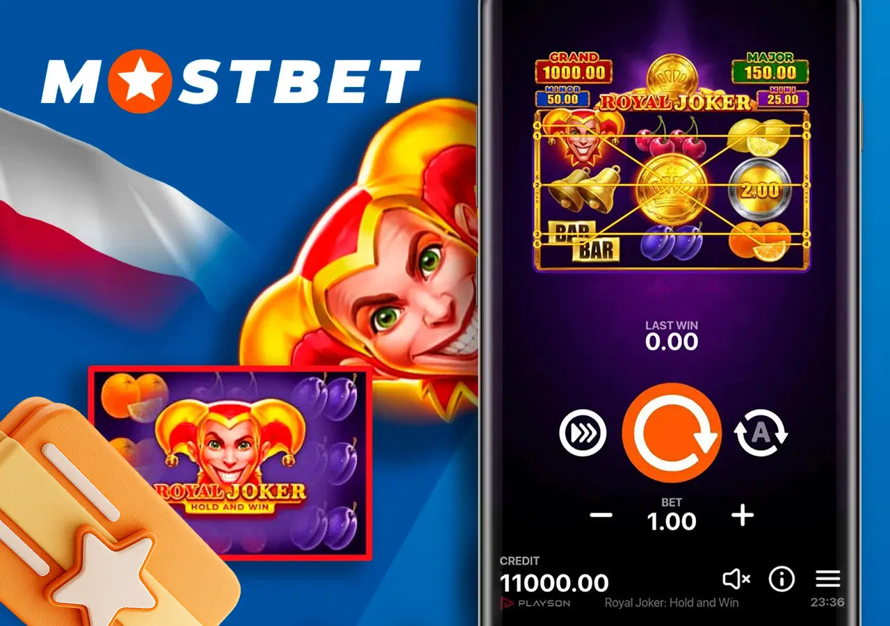 Zagraj w Royal Joker: Hold and Win na Mostbet i otrzymaj bonus powitalny